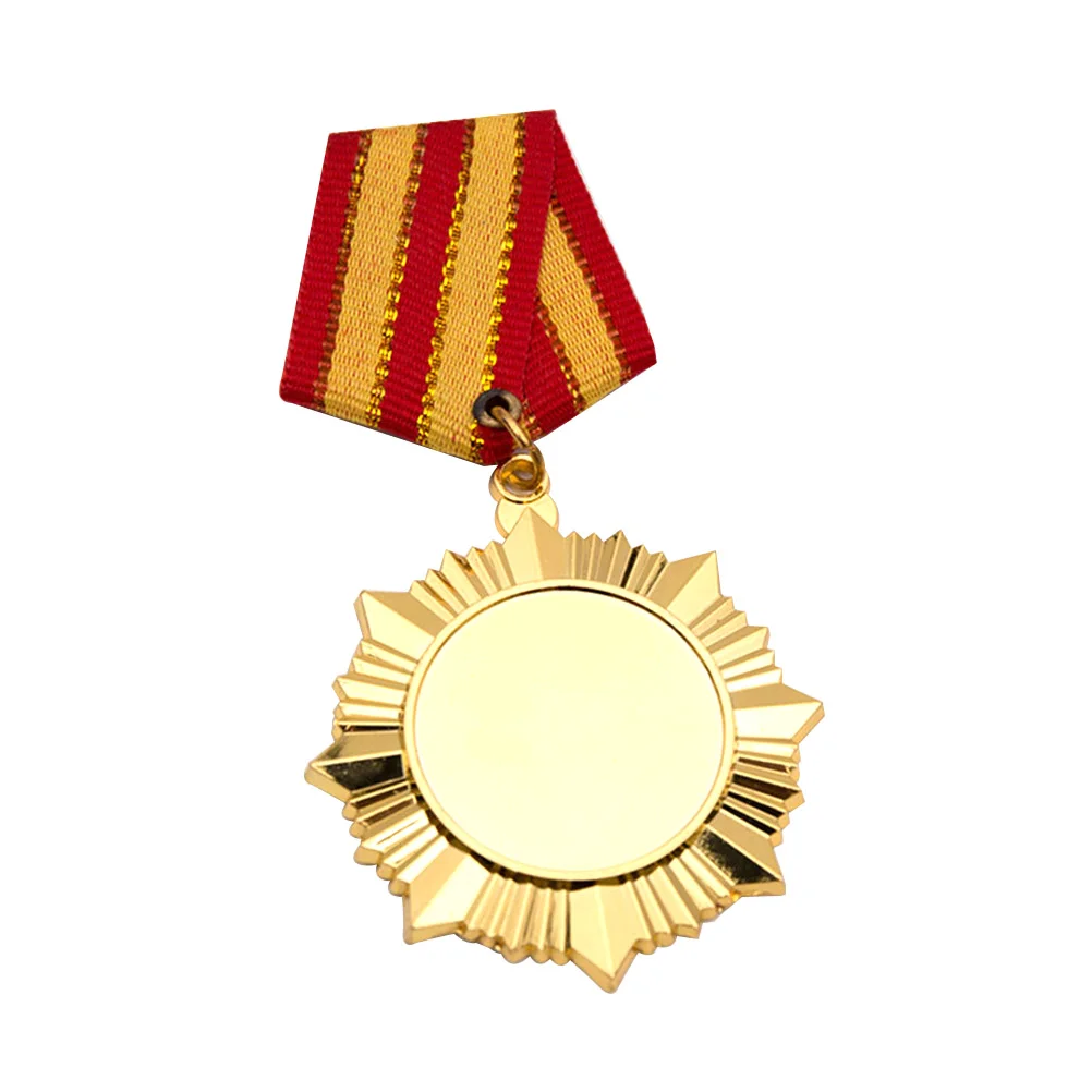 

Golden Award Medals Honor Metal Medal Monument Badge for Marathon Sports Competition Kids Golden Medals Reward Toys