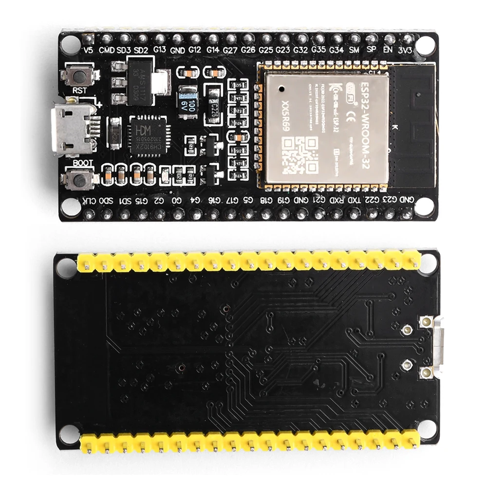 

Разумная плата ESP32, телефон с двумя ядрами, Micro USB, Wi-Fi и Bluetooth, с низким энергопотреблением, smartch9102 CP2102, 38 Pin