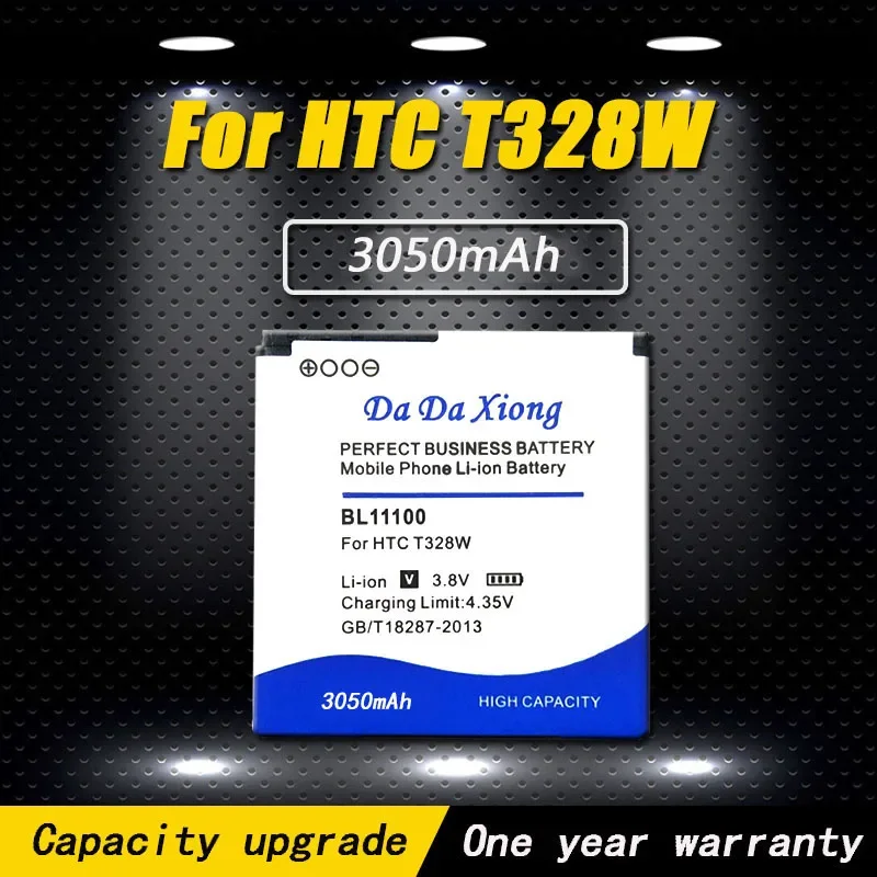 Высококачественный аккумулятор BL11100 3050 мАч для телефона HTC Desire V/VC/VT T328w T328d T328t Sensation XE Z710E G14 G17 X515d X515m
