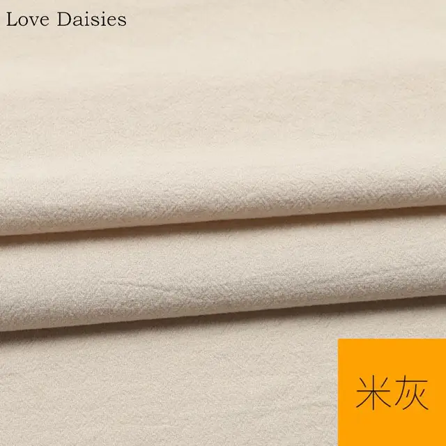 High Quality Cotton Linen Sashiko Fabric Embroidery Fabric Medium