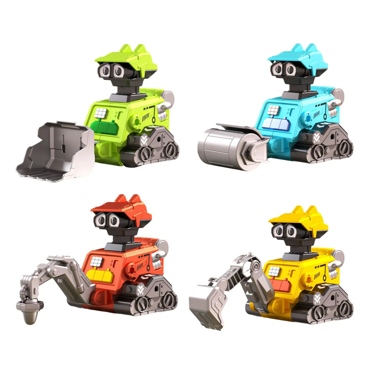 

Construction Truck Toys Durable Learning Early Educational Portable Kids Play Trucks for 3 4 5 Year Old Kids Boys Girls Children