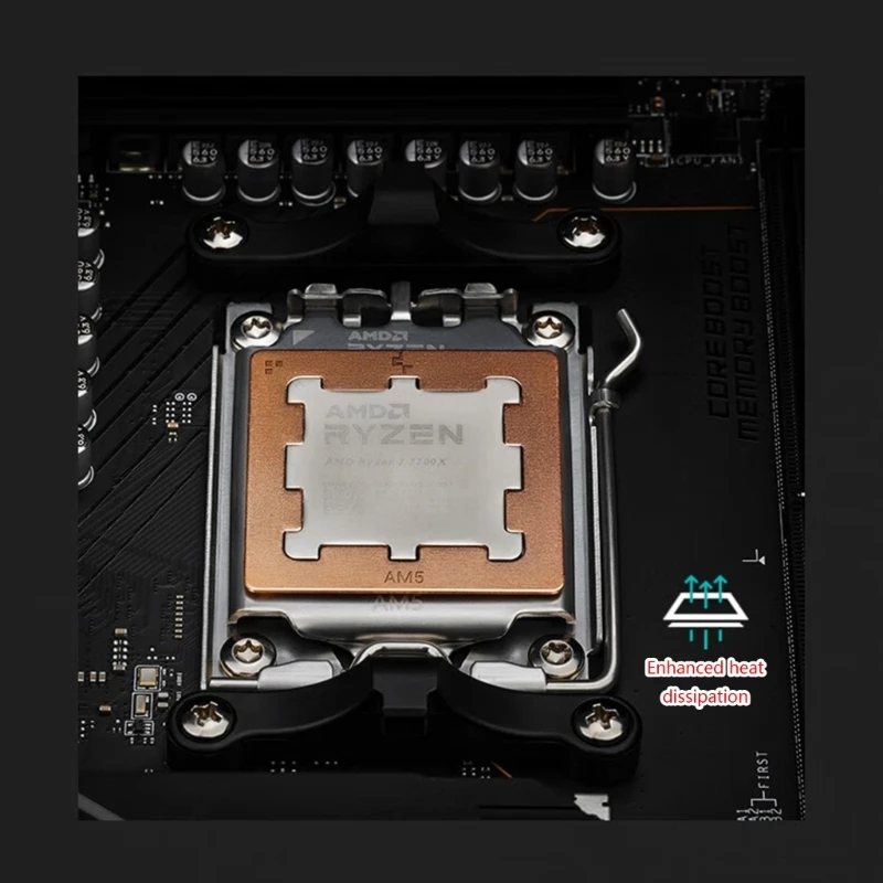 AM5 CPU 접촉 프레임 AM5, AMD 7950X 용, 완전 고정 비마킹 마운터