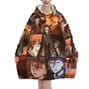Bungou Stray Dogs Nakajima Atsushi TV Series Chuuya Nakahara Wearable Blanket Oversized Hoodie Blanket Warm Pullover Sweatshirt 1
