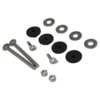 Water Tank Screws Tank Bolt Toilet Bolts WC Cistern Close Coupling Fixing Fitting Pan Rubber Sealing Kit Silver 1