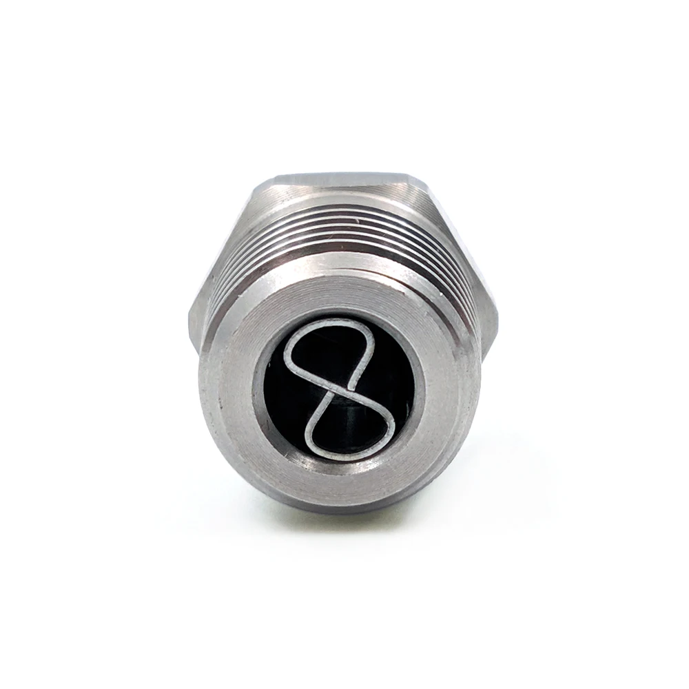 High Pressure Washing Jet Flat Fan Nozzle,MEG High Pressure Road Sweeper Spray Nozzle,1/4"Industrial Cleaning Nozzle 6