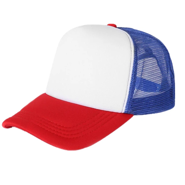 Stranger Things Season 4 Cosplay Hat Dustin Baseball Cap Retro Mesh Thinking Hats Adult Unisex Prop Accessories Adjustable C