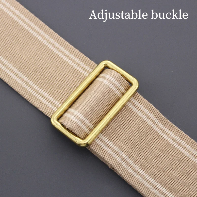TINBERON Canvas Shoulder Bag Strap Luxury Woman Bag Replacement Strap Adjustable Webbing Crossbody Bag Strap Bag Part Accessorie