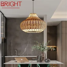 

BRIGHT Hanging Pendant Lights Modern LED Artistic Fixture For Living Tea Room Bedroom