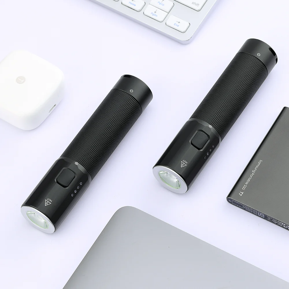 Nextool 1200LM Strong Flashlight Outdoor Waterproof Portable Flashlight 4500mAh Power Bank Camping Adventure Defensive tools