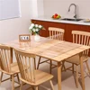 PVC transparent tablecloth with a thickness, heat-resistant, waterproof, and oil resistant dining table mat, 1pc 2