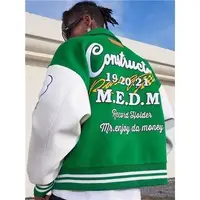 American High Street Embroidered Baseball Jacket | Retro Loose Fit Autumn & Winter Fashion for Men and Couples - Image 6