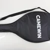 Black Beach Tennis Racket Bag Plate Tennis Racket Bag Oxford Cloth Shoulder Racket Bag Logo Print Straddle Bag 4