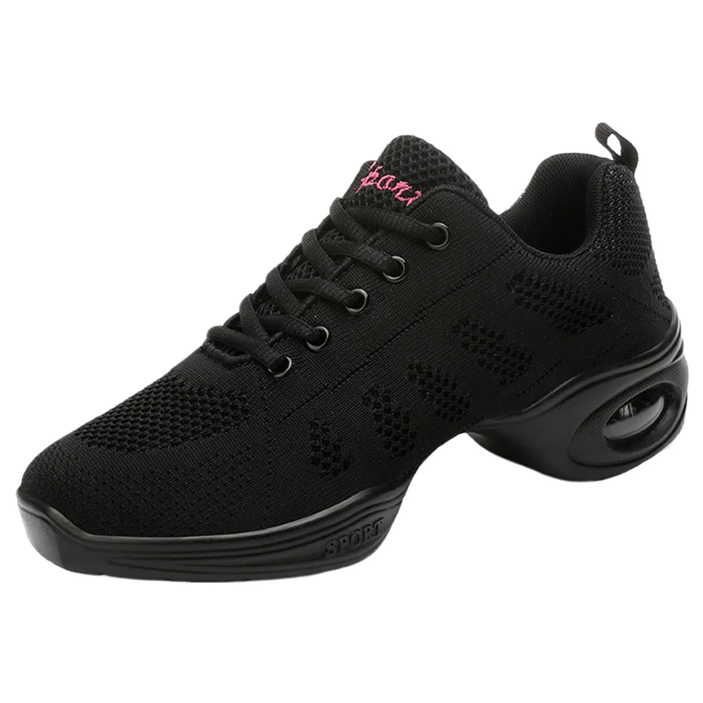 Dance Shoes Air Cushion Walking Shoes Split Sole Athletic Walking Dance Shoes Platform for Women 3
