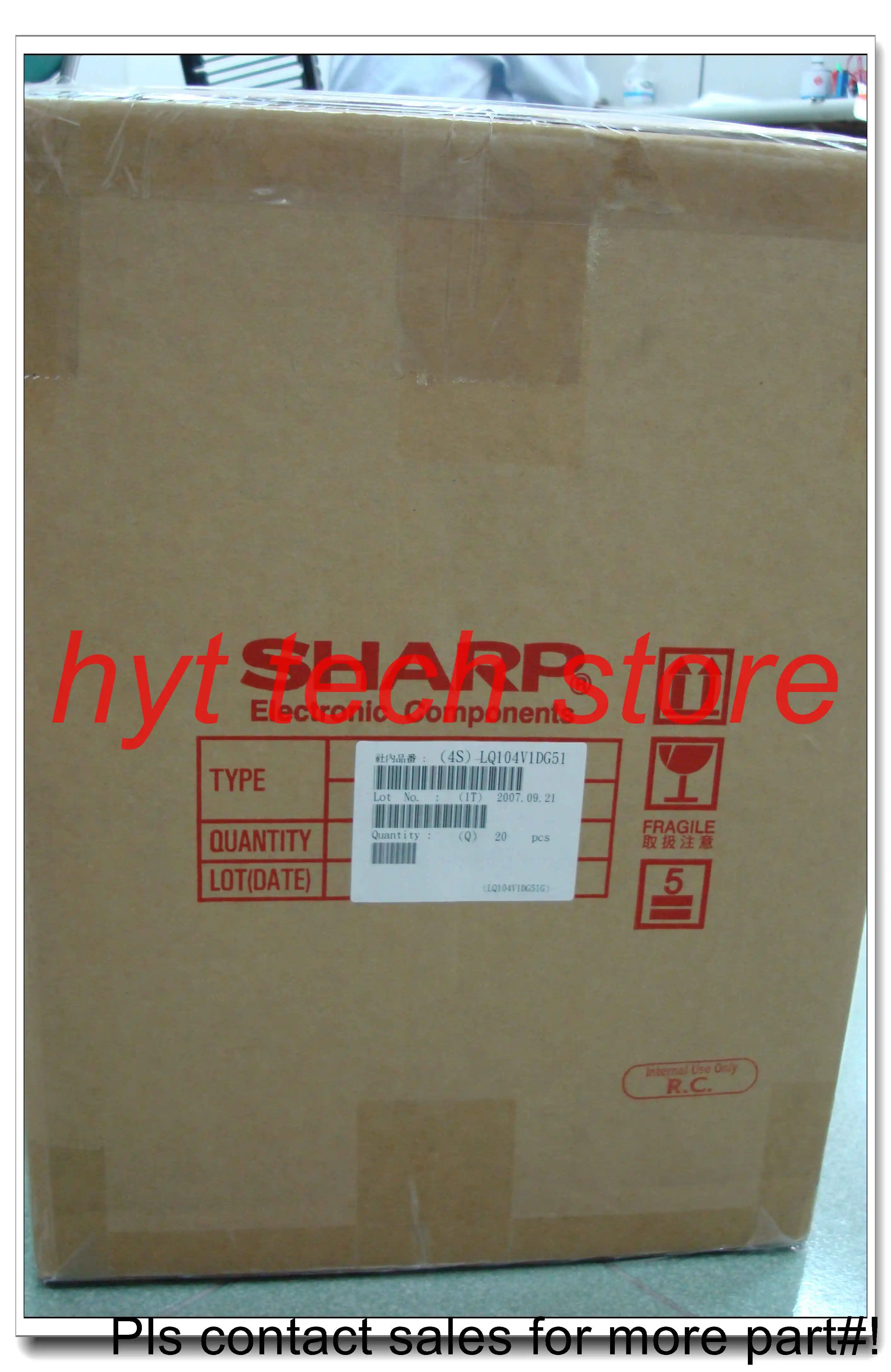 Painel Lcd 100 Novo & Original em Estoque Lq104v1dg51 10.4inch - Imagem 4