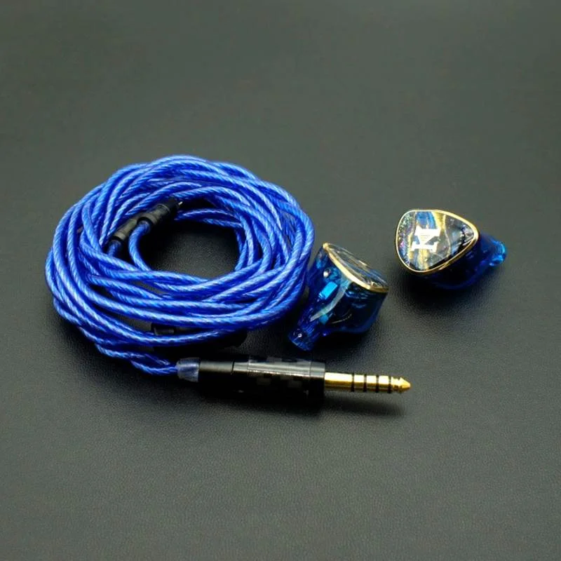 In Ear Monitor ISN Audio EBC80 2 Electrostatic + 2BA + 2DD 2 Bone Conduction Driver Quadbrid 8 Drivers 2Pin 0.78mm Audiophile In-Ear Earphone