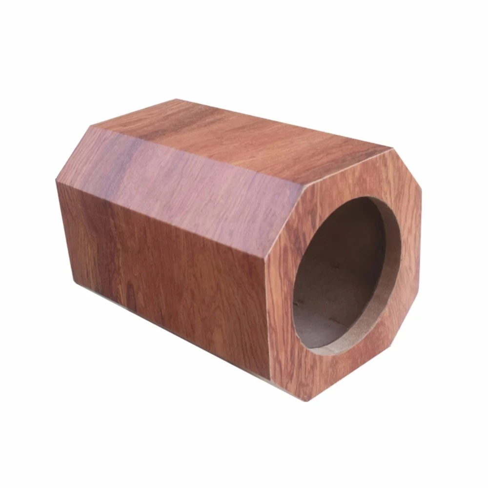 DIY Car Audio Modification, Octagonal Honeycomb Speaker Shell, 8-inch Passive Subwoofer Home/Car Subwoofer Box，Horn Empty Box