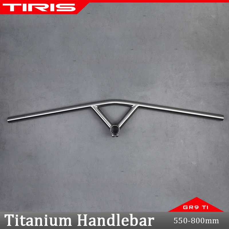 TIRIS-CB6 Titanium Integrated Handlebar and Stem MTB Bike Bicycle Accessories 550-800mm