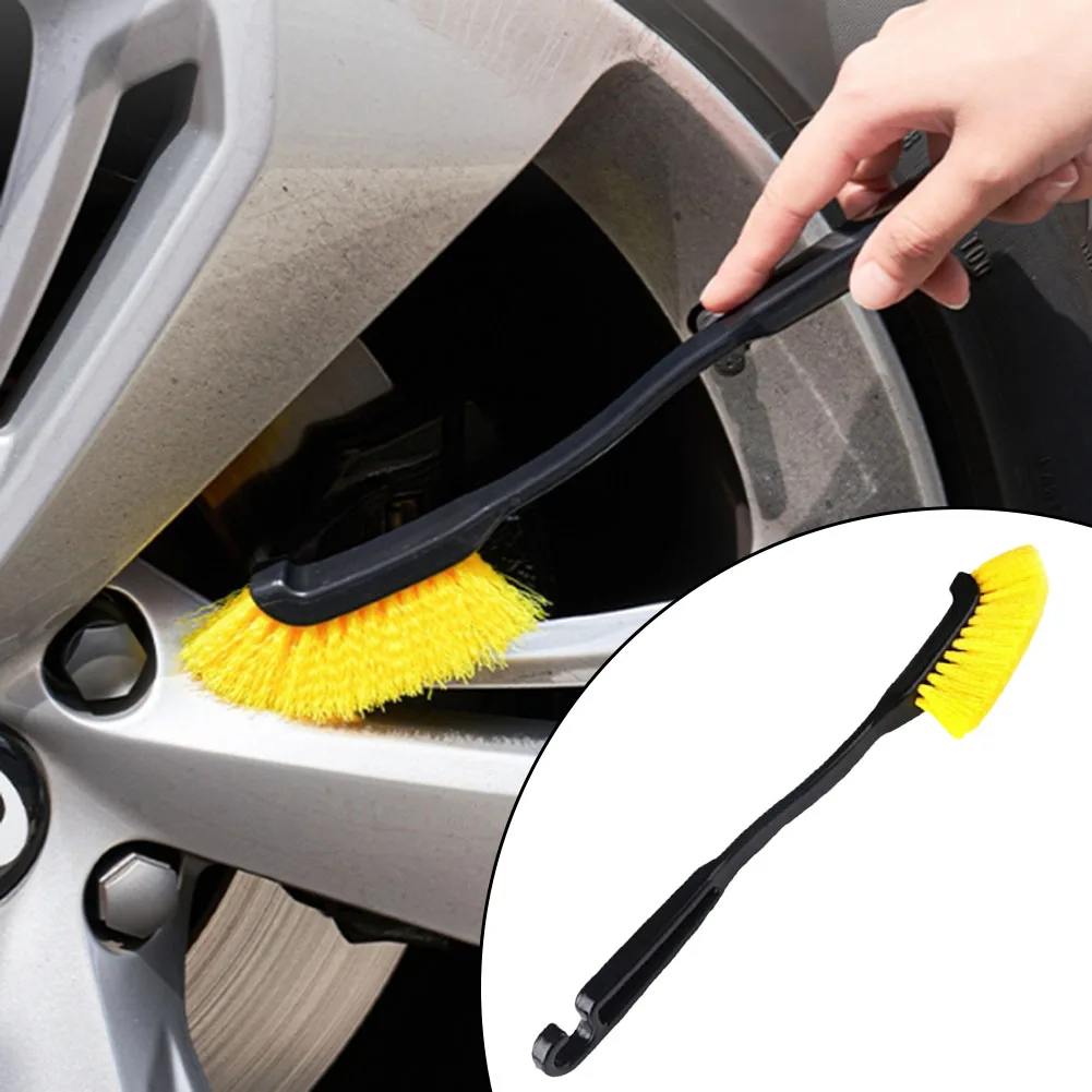 Description Picture 3 of itemCar Wheel Tire Rim Detailing Brush 1 Pcs Truck Wheel Wash Detail Brushes Cleaner Tools Plastic Handle Car Washing Cleaner Tools