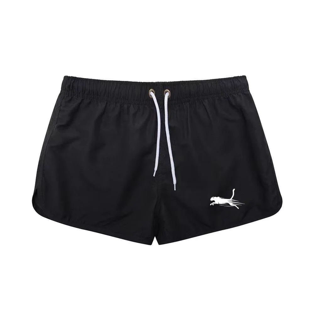 Men\'s Mesh Lined Swimming Trunks, Male Swimwear, Bathing Suit, Sports Clothes, Summer Beach Shorts, Board Shorts, 2024