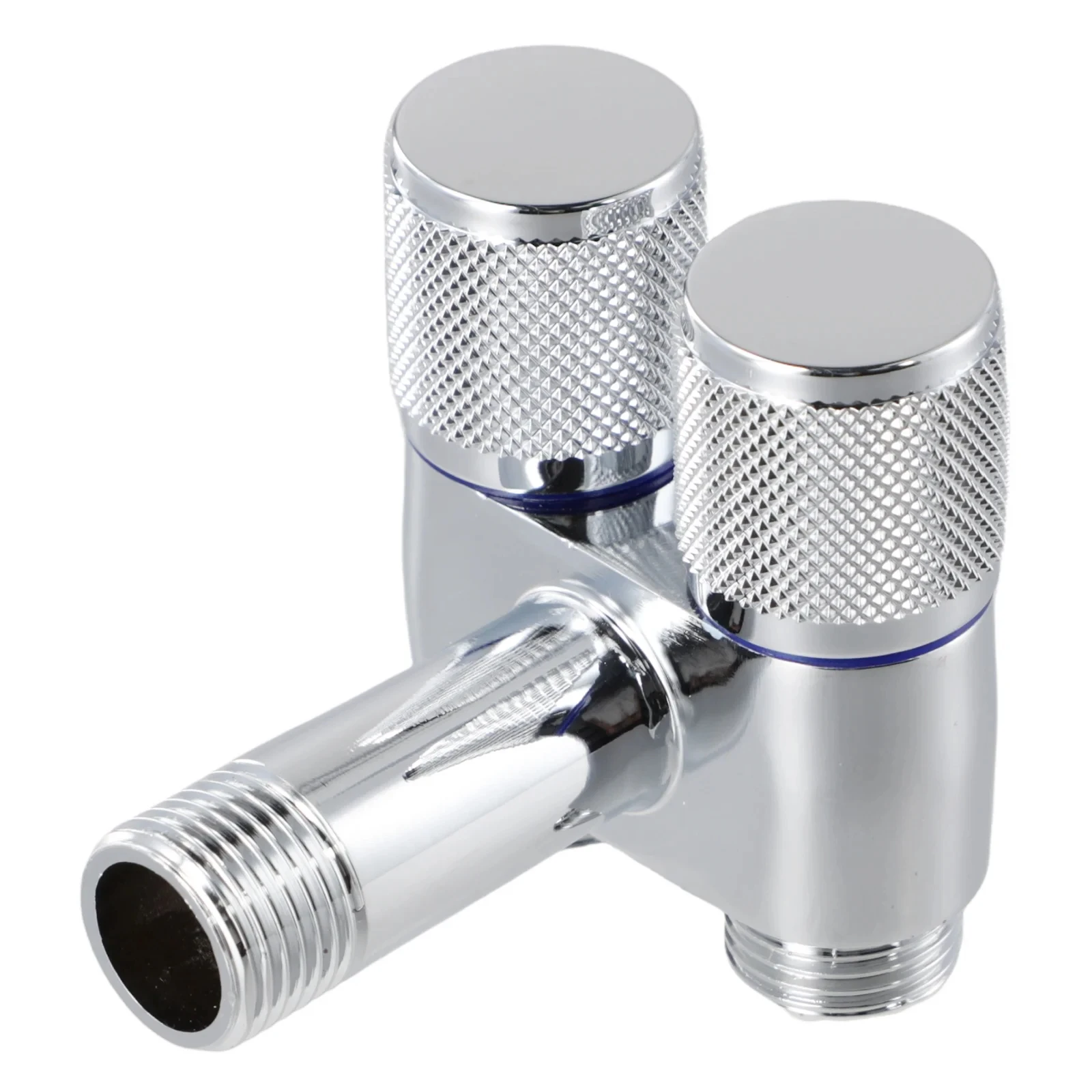 Toilet Bidet Sprayer Triangle Valve 1 In Two Double Control Faucet G1/2 Rotary Switch Shower Head Washer Washing Machine Valve