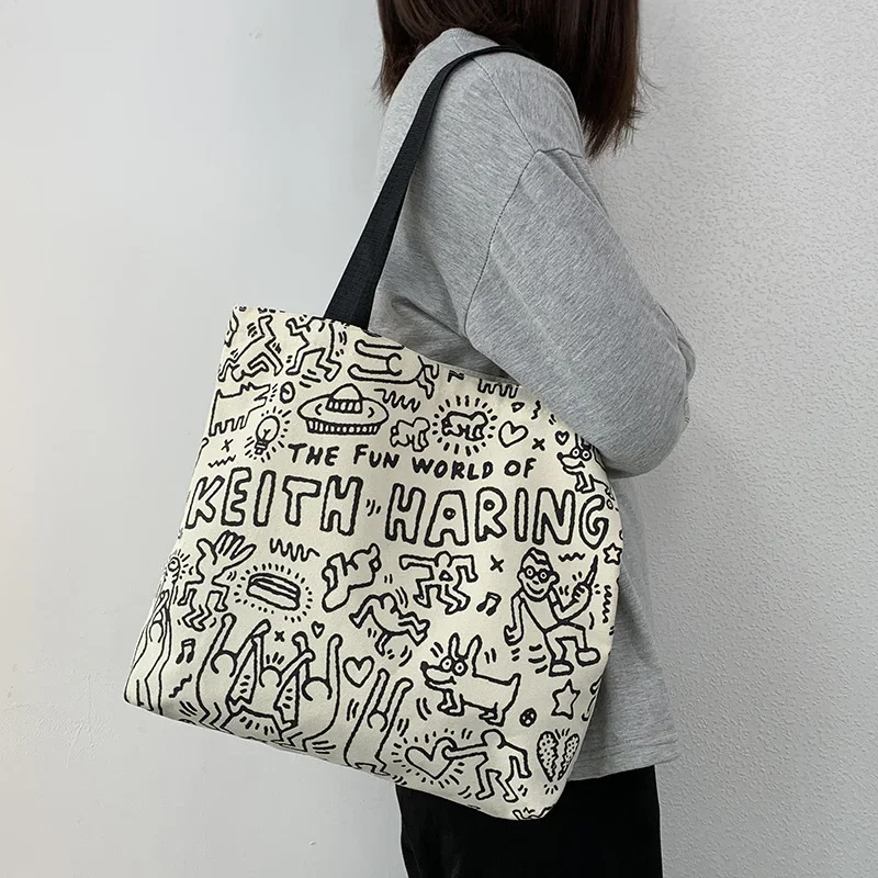 ALL IN “reversible” canvas tote