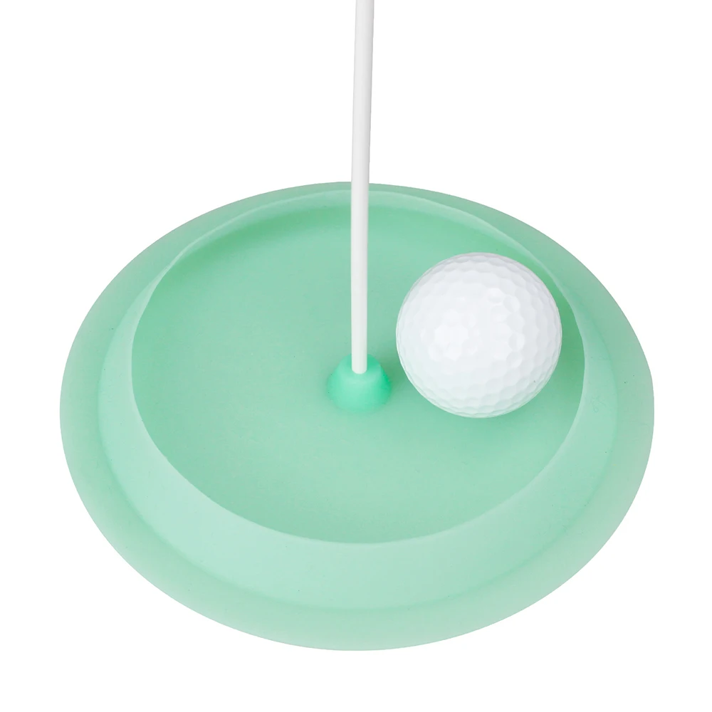 Description Picture 6 of itemGolf Practice Hole Putting Cup All Direction Soft Rubber with White Target Flag Golf Hole Cup Blue Green and red Training Aids