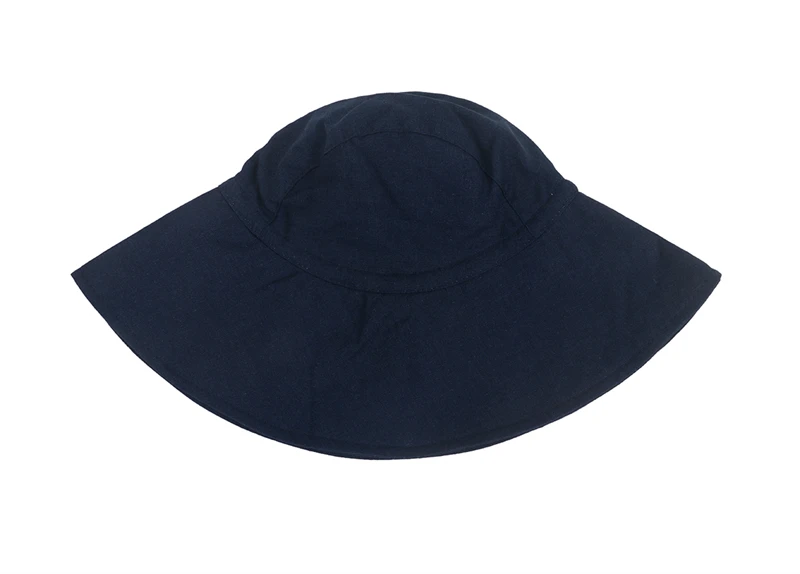 Kids Cotton Bucket Hat - UV Protection Summer Beach Cap