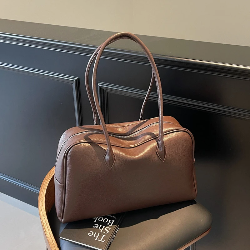 Umhängetaschen mit großer Kapazität, Business-Pendeltasche, 2025, hochwertige Taschen für Damen, Reißverschluss, Pu-Damenhandtaschen, Reisetasche – Detail 19