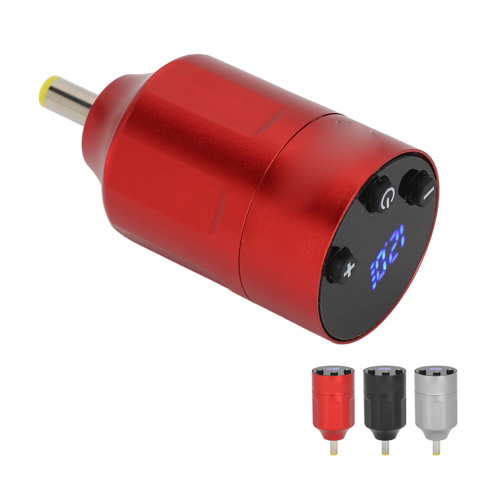 Wireless Tattoo Machine Battery Power Supply DC Interface 1300mAh Capacity LED Screen Tattoo supplies
