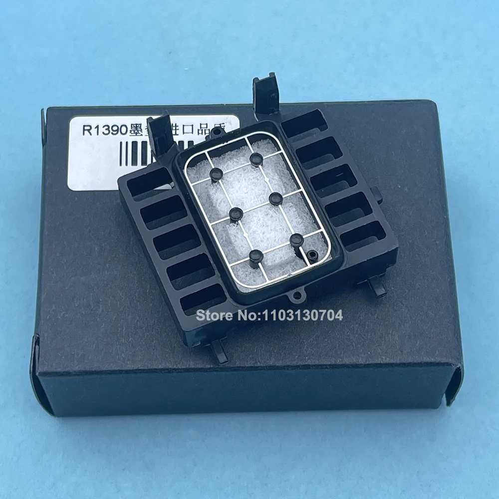 

1PC Original Ink Pad L1800 1390 Capping Station for Epson R1390 L1800 1390 1400 R1430 1500W Printer Printhead Solvent cap top