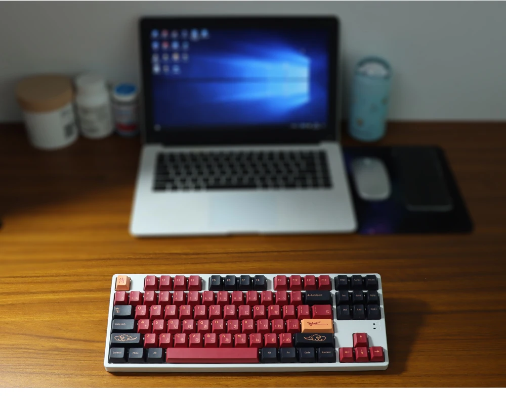 Keycaps Samurai personalizado, adequado para abridor de
