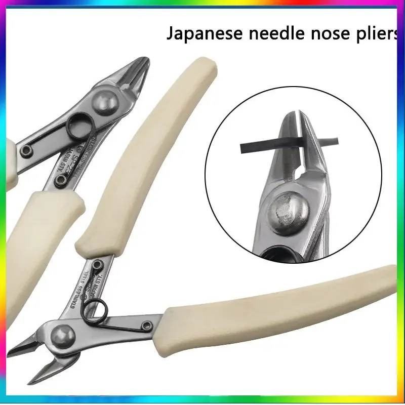 

wire cutting pliers hand tools oblique cutting Nozzle pliers stainless steel needle-nose pliers wire cutters trimming