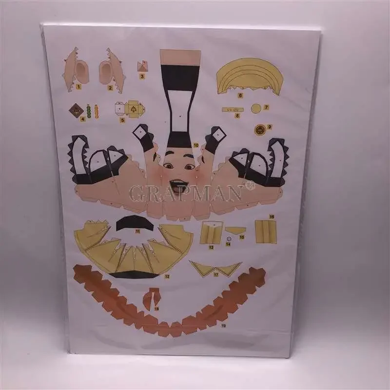 3D Paper Model Anime UP Figure Russel DIY Manual Handmade Toy