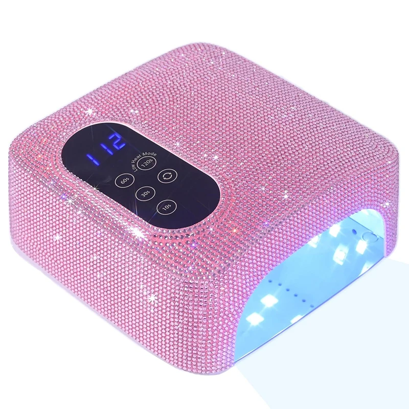 

New Rechargeable Nail Lamp Professional Gel Polish Dryer Pedicure Machine Cordless UV Light for Nails Wireless Nail UV LED Lamp