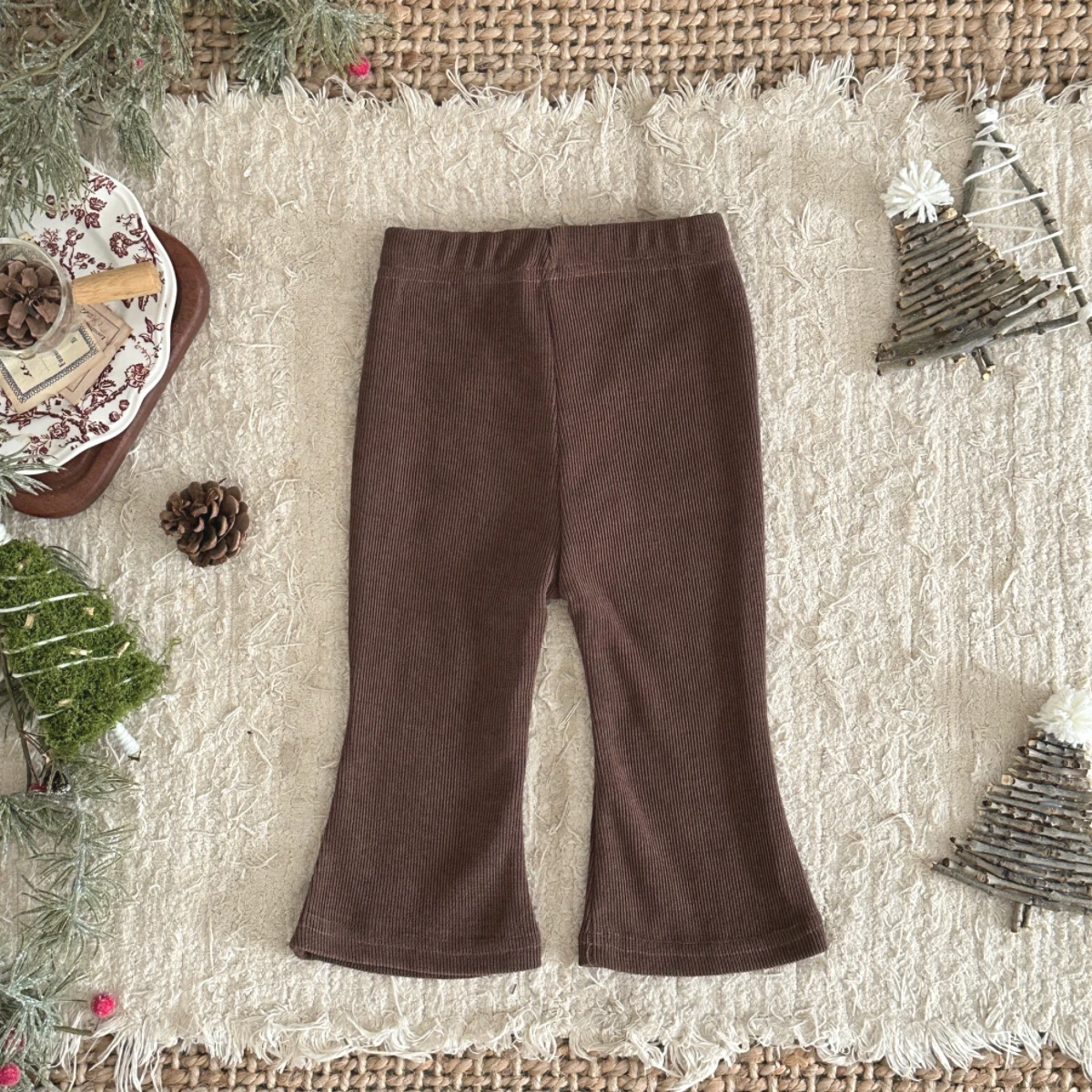 Frühling Herbst Baby Mädchen Hose Koreanische Version Kinder Lose Bell-Bottom-Hose 1-3Year Kid Fashion Hosen – Detail 5