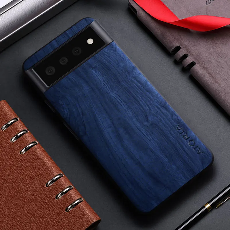 Bamboo Wood Pattern Leather Case - Unique Design Back Cover