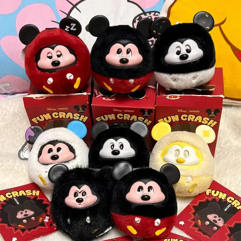 Miniso Disney Mickey Mouse Fun Collision Series Vinyl Plush Blind