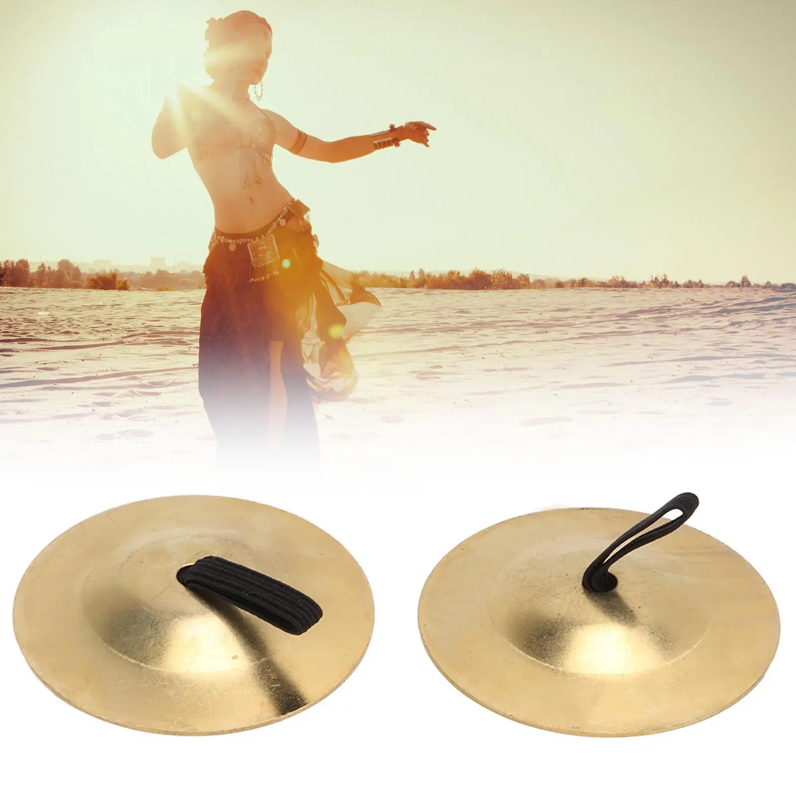Elegant Finger Cymbals for Dance, Perfect for holiday gift Enthusiasts