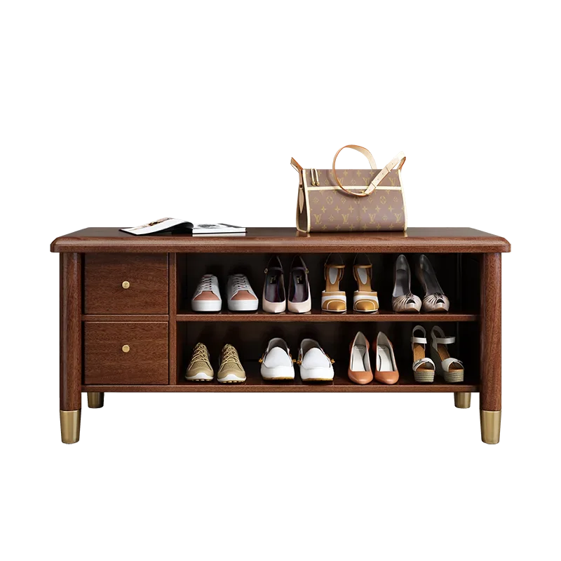 

ZL Shoe Cabinet Stool Integrated Entrance Footstool Seated