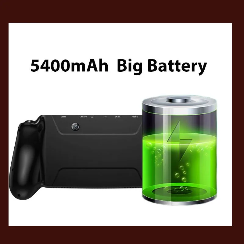 Portable Handheld Game Player with L/R Analogues, Classic Game Emulators, Fighting Arcade, Built-in 5400mAh Battery, 7 Inch - 6