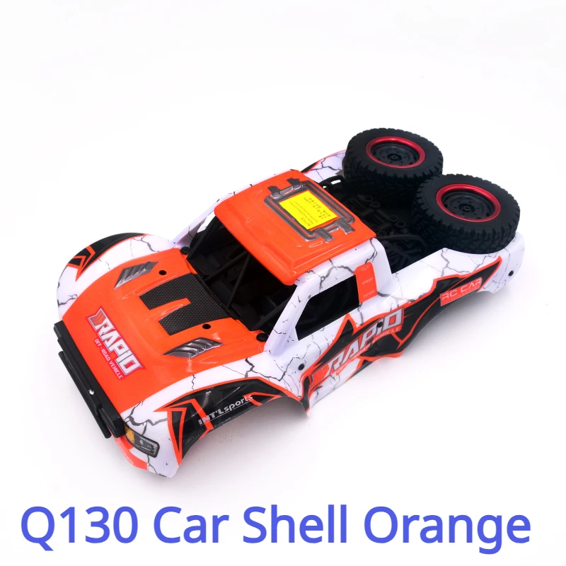 Scy Gb1017 Q130 Rc Telecomando Ricambi Auto Q130 Guscio Auto Arancione