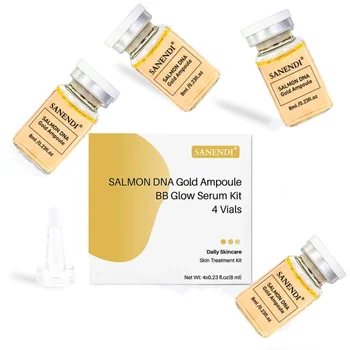 4 fiale/12 fiale Sanendi salmone DNA siero BB Glow Starter Kit Dr.Pen Peptide rosa AQUA Stem Cell Siero Cura della pelle a casa