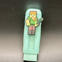 New model Minecraft  Eraser Stationery Cute Erasers for Writing Drawing 4