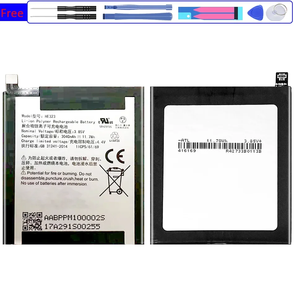 

Фотоаккумулятор HE323 HE 323 3040 мАч для телефона