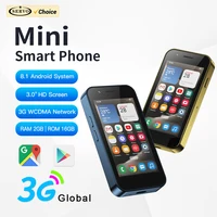2024 New Design SERVO KING2000 Mini Smartphone Android System Dual SIM 3G WCDMA Wifi Google Play 2GB+16GB Palm Intelligent Phone 1