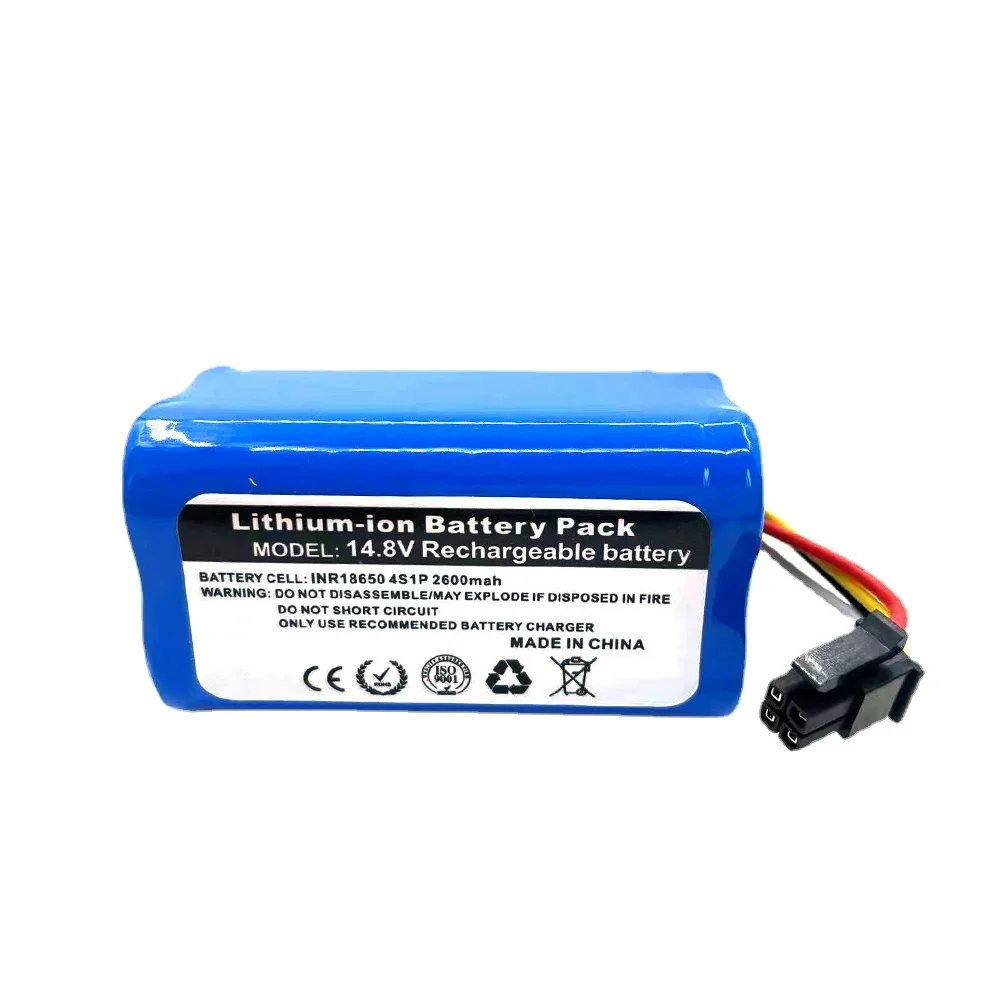 Литий-ионный аккумулятор 14,4 В 18650 для робота-пылесоса Midea i5 Young i9EYE i5Extra i50Pro Литий-ионный аккумулятор 14,4 В 18650 для робота-пылесоса Midea i5 Young i9EYE i5Extra i50Pro