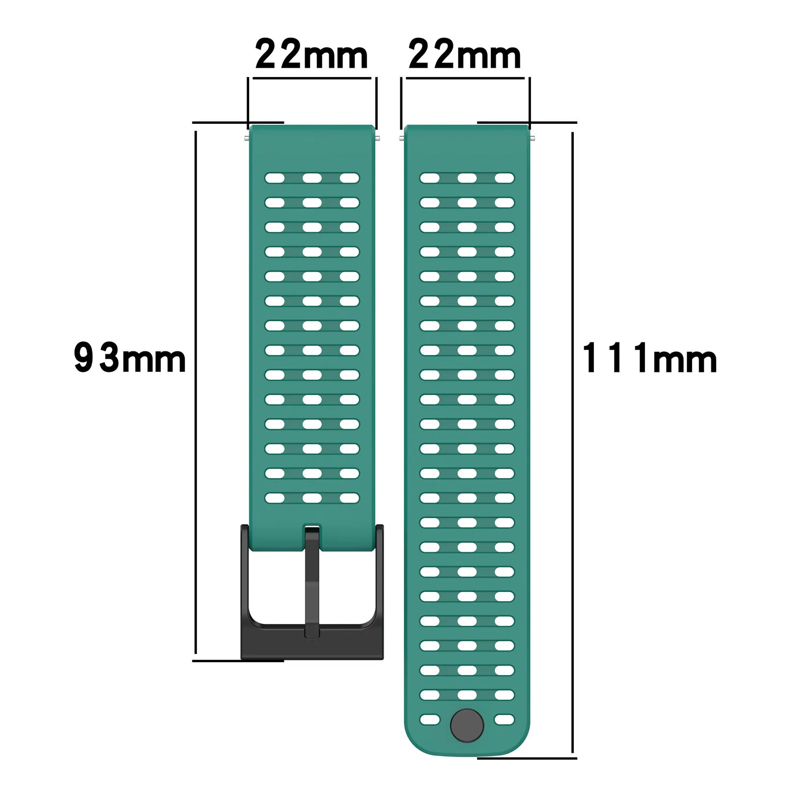Silicone Wristband Strap for Smart Watches - Durable and Stylish Bracelet