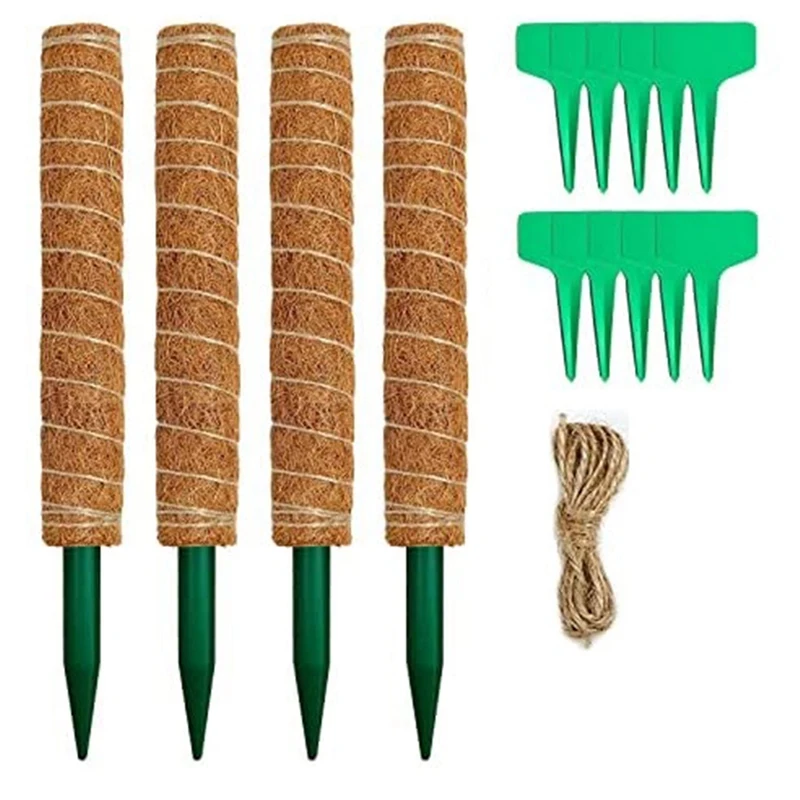 Moss Poles for Climbing Plants Coir Moss Pole for Plants Monstera with