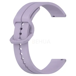Silicone Watch Band - Versatile 20/22mm Wrist Strap Replacement for 20mm width strap (F)