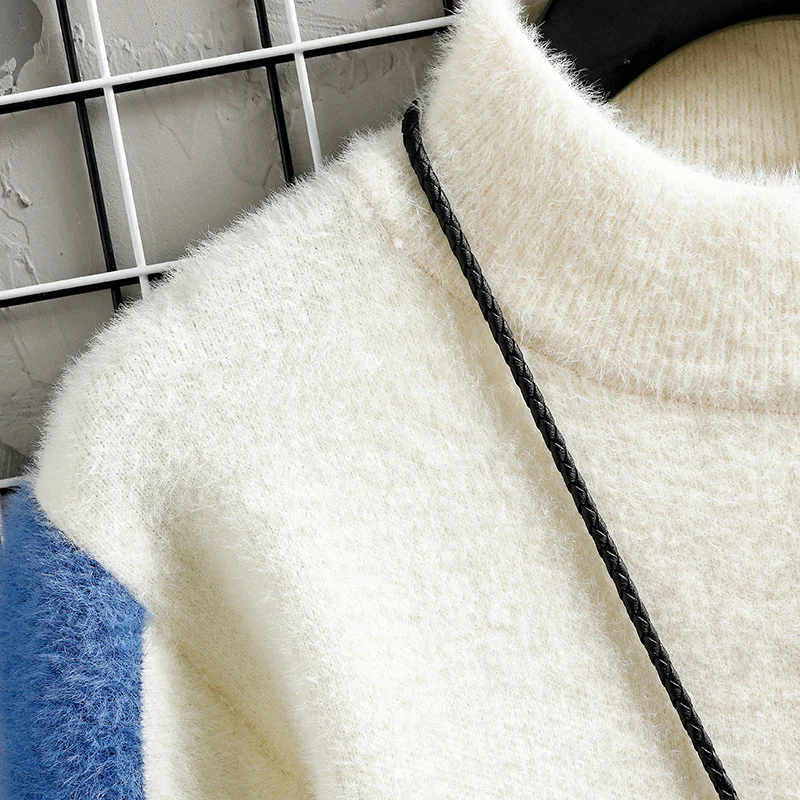 Рисунок 5 - Свитер мужской оверсайз с круглым вырезом